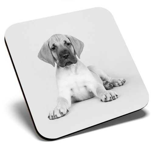 Square single coaster - square, bw