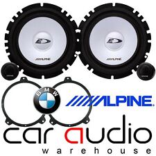BMW 3 Series E46 Alpine SXE-1750S Front Door Car Adaptors & 560 Watt Speaker Kit