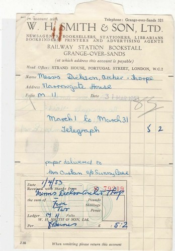 Smith son ltd railway - &, ltd.