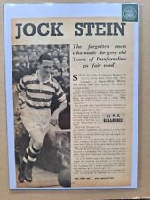 JOCK STEIN CELTIC LISBON LIONS