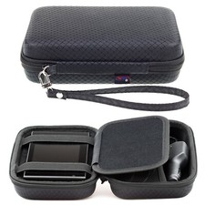 Black Hard Carry Case For Garmin Aera 660 Aviation GPS Sat Nav With Storage