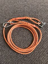 11ft 8mm KAYAK ROPE Fishing rib sailing Canoe with snap hook & bow shackle a