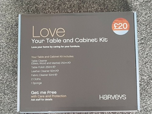 Harveys table and cabinet kit - table,