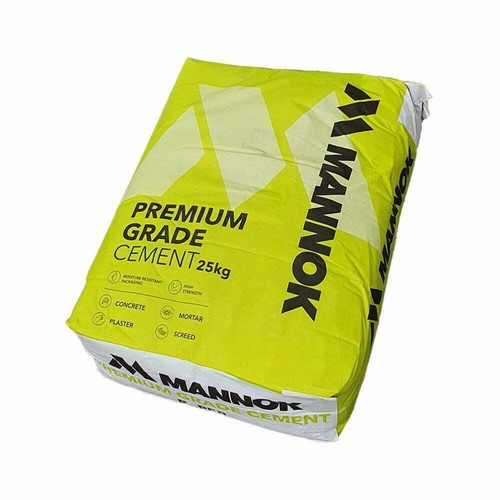 25kg bag mannok cement - of,