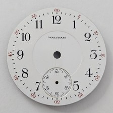 Waltham 18s Enamal Dial Double