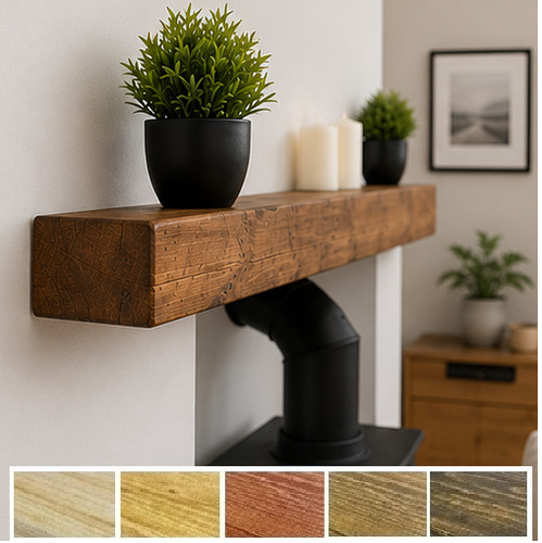 Mantel shelf beam fireplace - mantel,