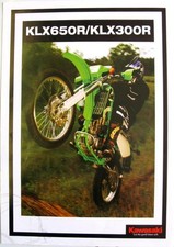KAWASAKI KLX650R & KLX300R