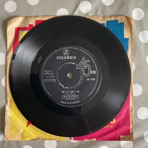 Frank ifield say isn - ifield, it