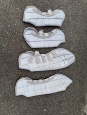 Set of 4 Grey Rhino Cob Travel Boots for Horses Protective Cover