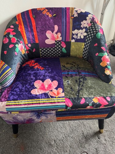 Patchwork chair bought from - patchwork,