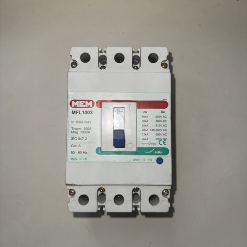 Mem mccb 100 amp - 100,