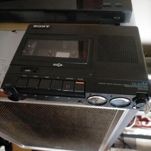 Sony d5m portable cassette - sony, tc-d5m