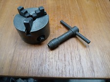 Old vintage lathe - lathe, chuck