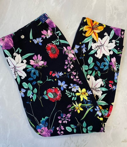 Robell black multi - black, floral