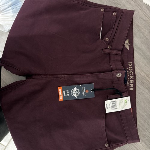 Men dockers maroon - dockers, jean