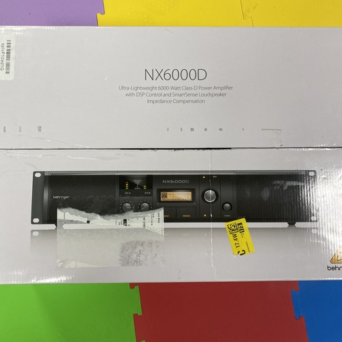Behringer nx6000d class - nx6000d, class-d