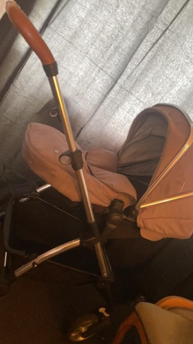 Silver cross pushchair - cross, beige