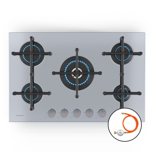 Gas hob burner glass - hob, ceramic