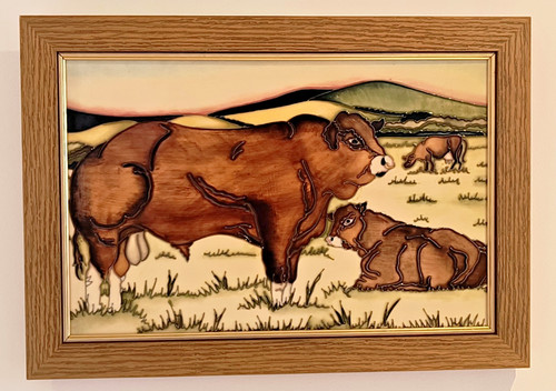 Moorcroft limousin bull - limousin,