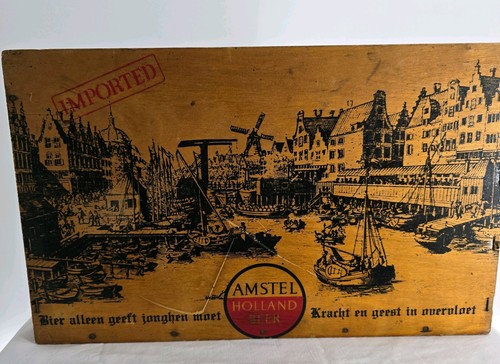 Vintage amstel holland wooden - amstel,