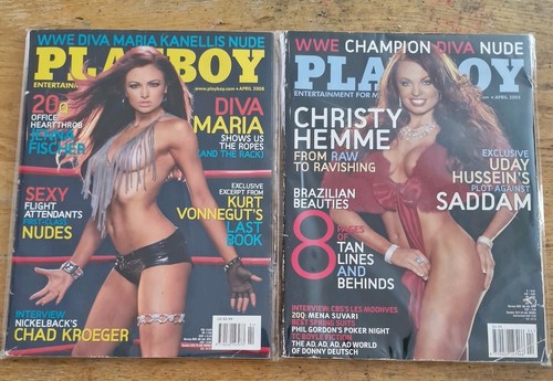 Vintage playboy magazines - 2x,