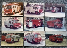 Dorset Fire Brigade - 27 Fire Engine Photographs Job Lot