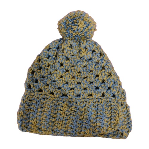 Hand knitted crochet bobble - hand,
