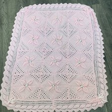 Baby Hand Knitted Blanket