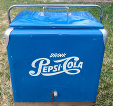 Vintage 1950s Pepsi-Cola Blue
