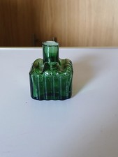 Old shear lip green - green, glass