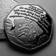 'THE PUG' Silver Commemorative