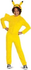 Classic Pikachu Child Unisex Costume Jumpsuit For Age 10-12 year