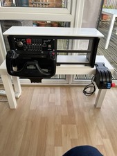 Flight Simulator Panel Plus Logitech Yoke, Switch Panel & Throttle Module.