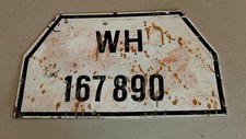 Plate Number Replica -