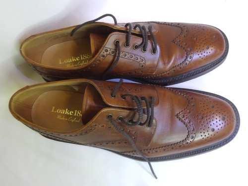 Loake 1880 brown brogues - brown,