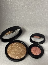 Laura Geller Baked Body Frosting Face & Body Bronzer #Tahitian Glow 9g & Blush