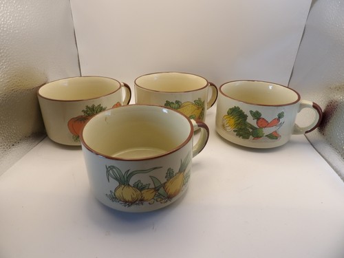 Vintage set four soup - of,