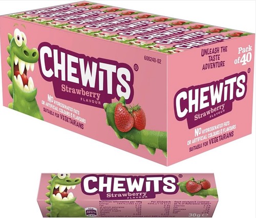 Chewits strawberry flavour - strawberry,