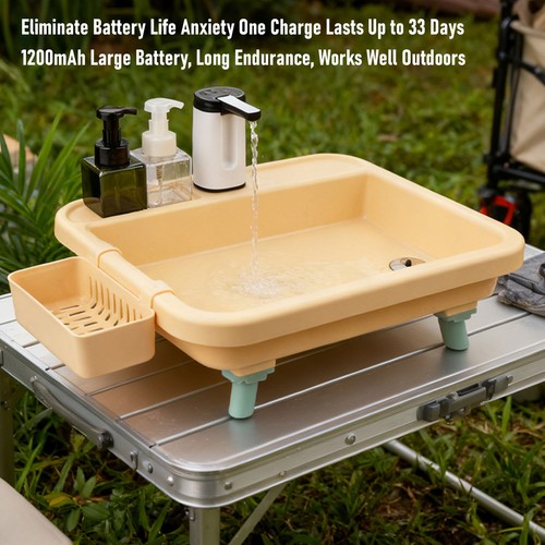 Portable sink with electric - portable,