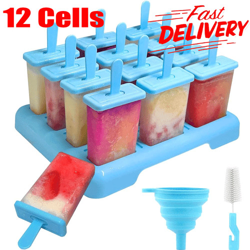 12x ice lolly cream - ice, maker