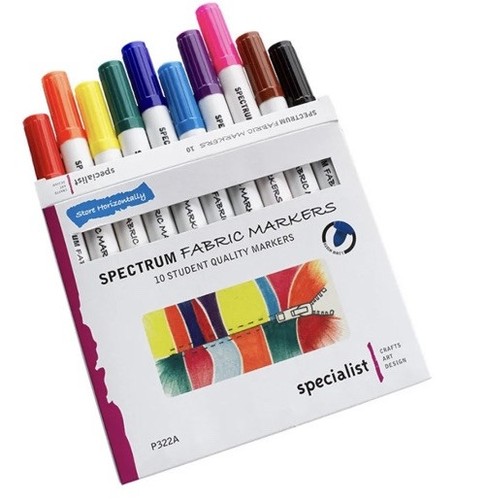 Spectrum fabric markers - fabric,
