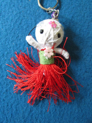 Voodoo doll keyring r - doll,