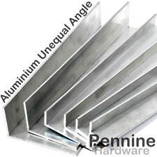 ALUMINIUM UNEQUAL Extruded ANGLE UK Bandsaw Cut Special lengths cut to order