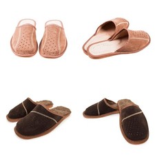 Mens Natural Suede Leather