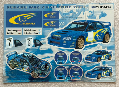 Subaru wrc challenge 2003 - challenge,