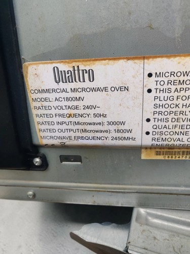 Quattro ac1800mv commercial - quattro,