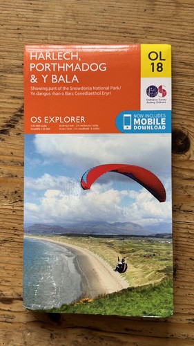 Explorer map ol18 harlech - ol18,