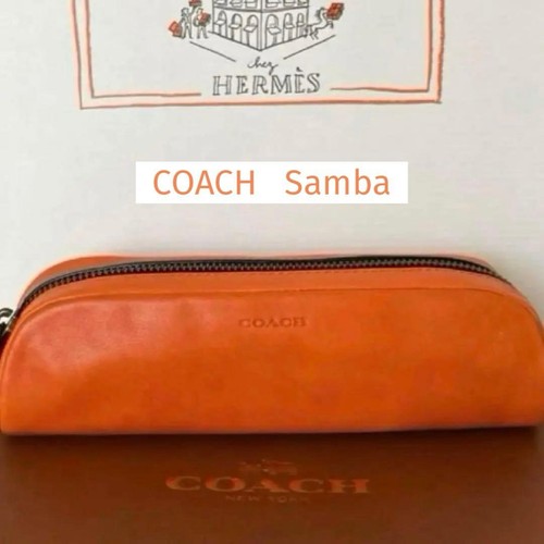 Coach calfskin pencil case - coach,