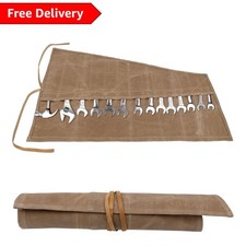 Tool Roll Bag, Waxed Canvas