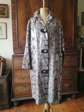  Pierre Balmain / Aligator, PVC  Reptile Print  Vintage 1960s   Mac Size 10/12